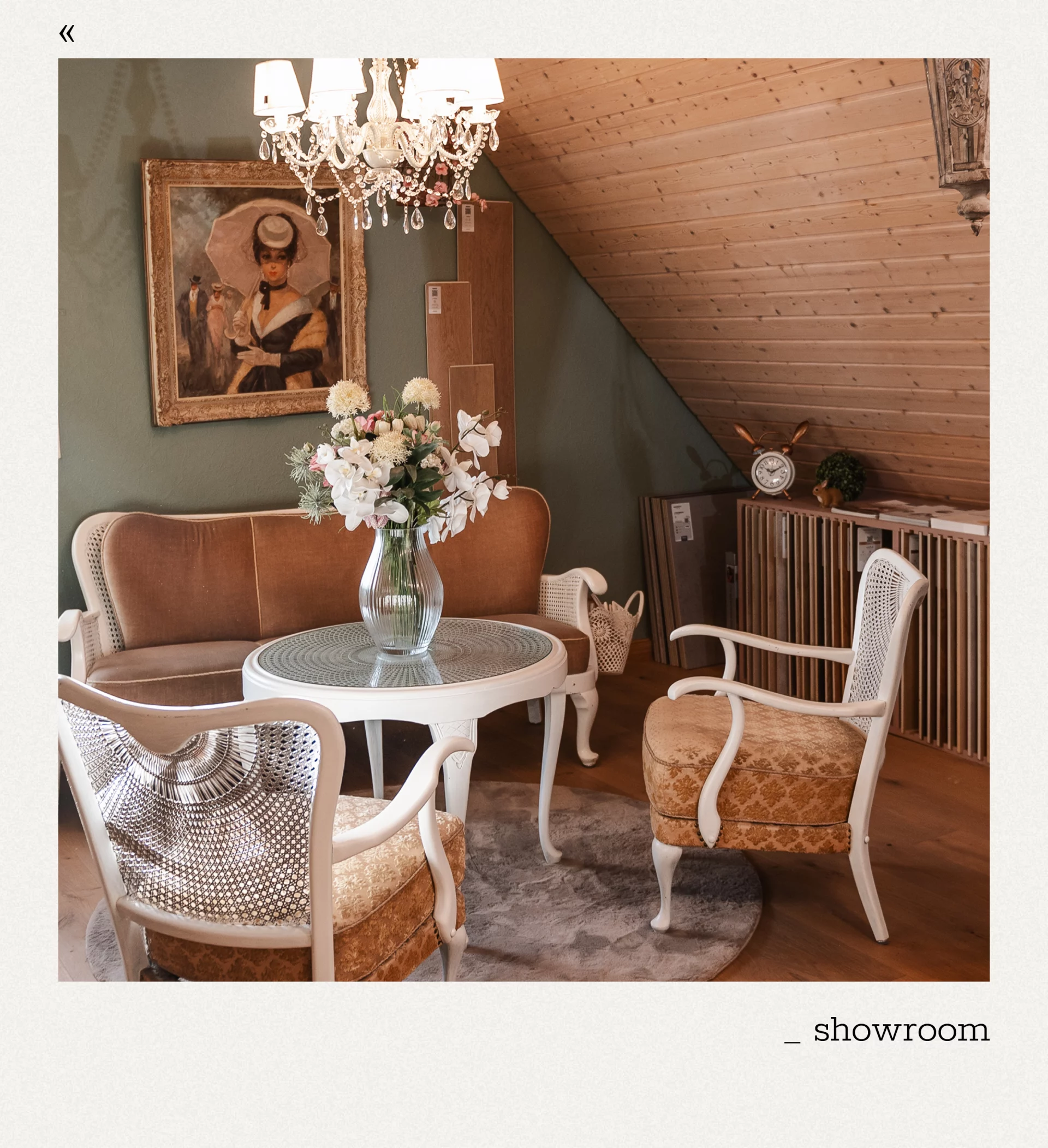 Bild des Showrooms bei raum und design