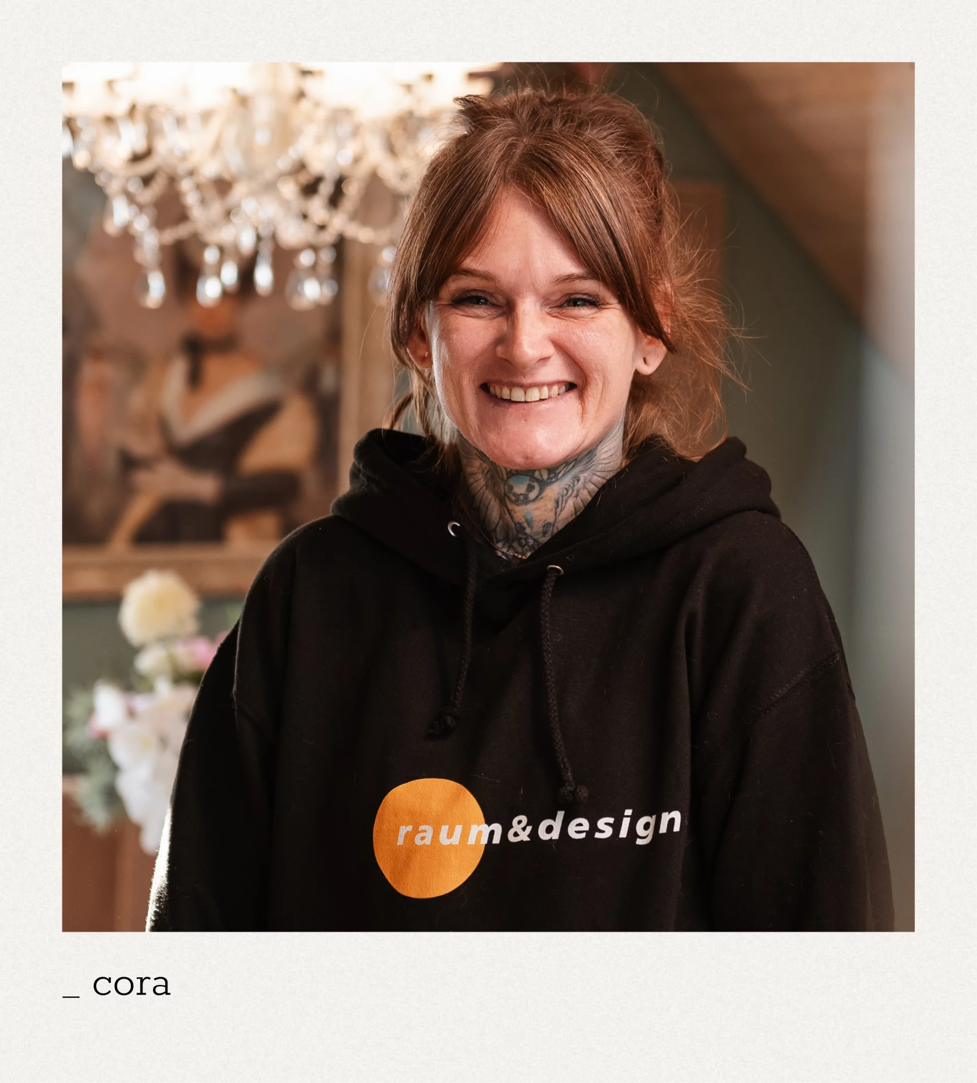 Teamvorstellung Portrait Cora